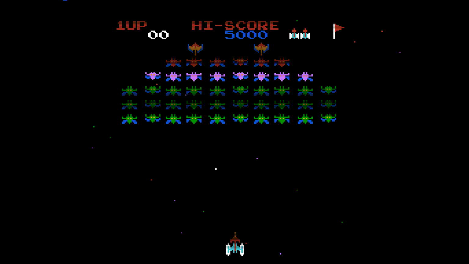 Galaxian 小蜜蜂画面